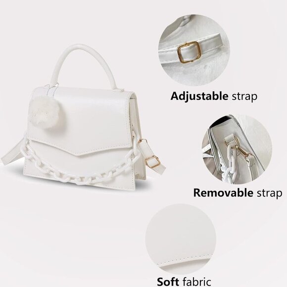 Mini Purses for Women Small Handbag Cute Crossbody Bag - Picture 5 of 6